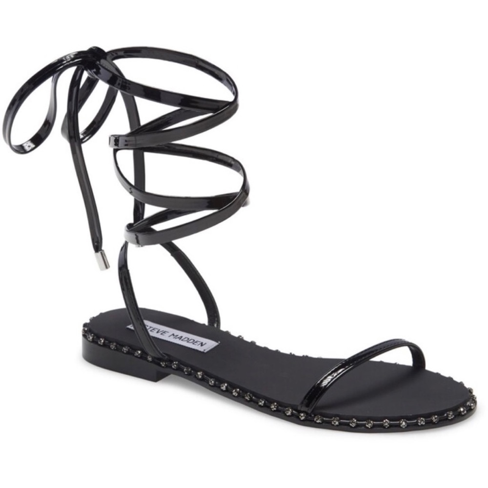 Steve Madden Avielle lace up flat sandals